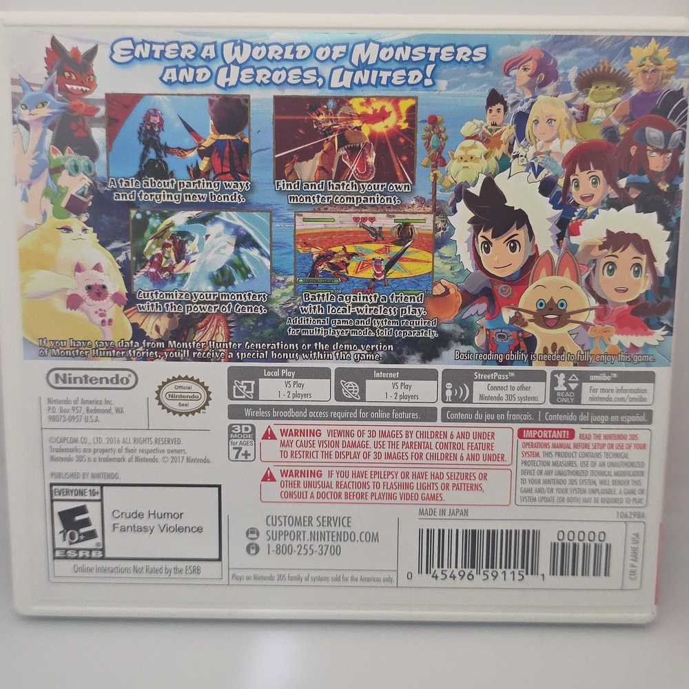 Monster Hunter Stories - Nintendo 3DS - Picture 3 of 3